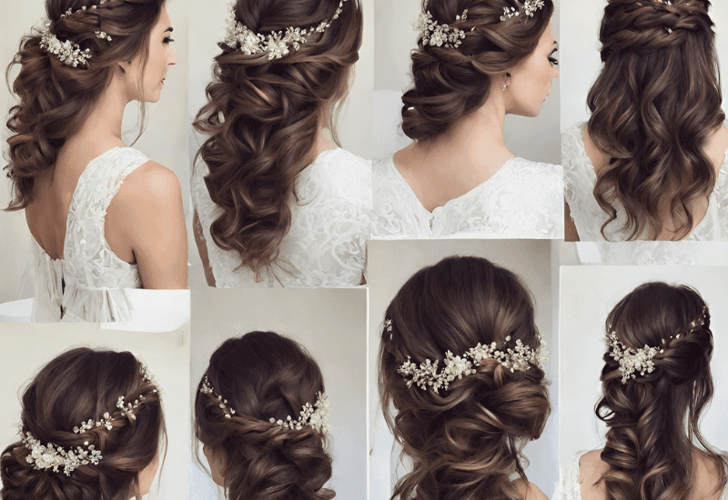 Reception Hairstyles For Saree