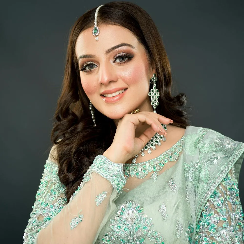 engagement makeup for bride