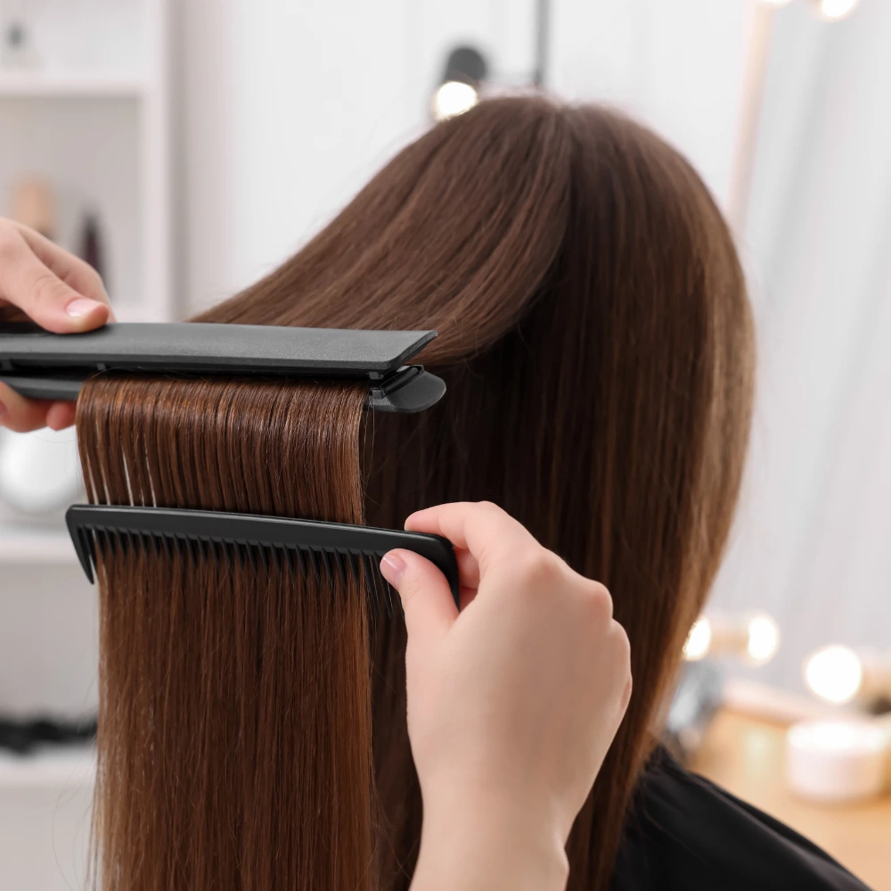 permanent hair straightening price